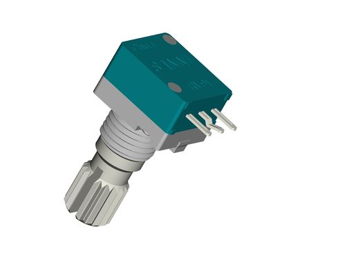 Single Gang Rotary Variable Resistor Through Hole Mounting 0.05W Power Rating -25.C-85.C