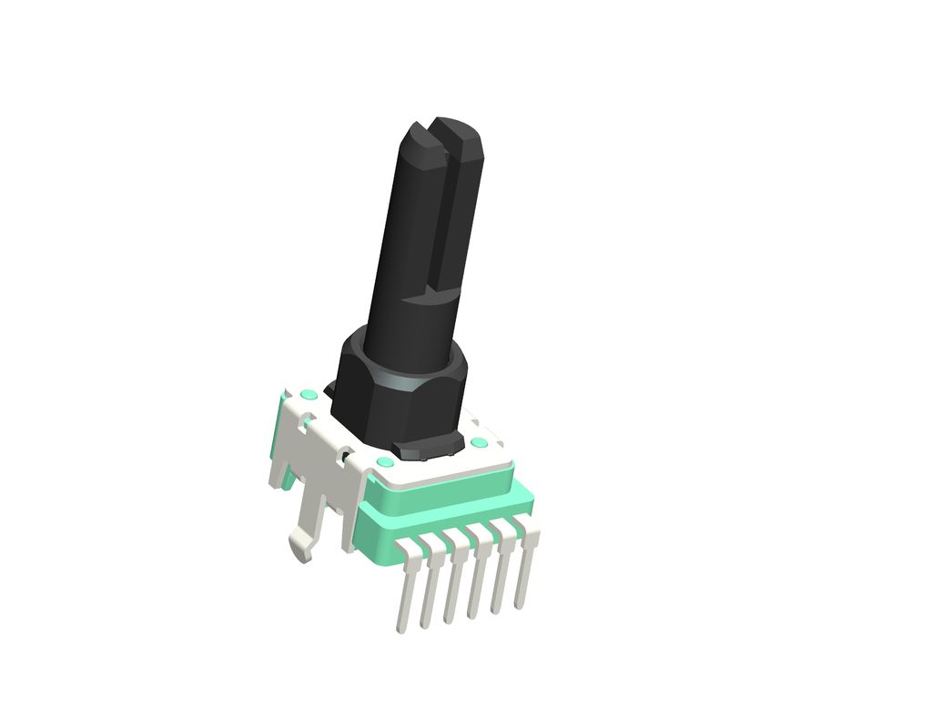 Low Price Industrial Grade Rotary Potentiometer Device 0.05W Single Or Dual -25C-85C 10/000 Cycles
